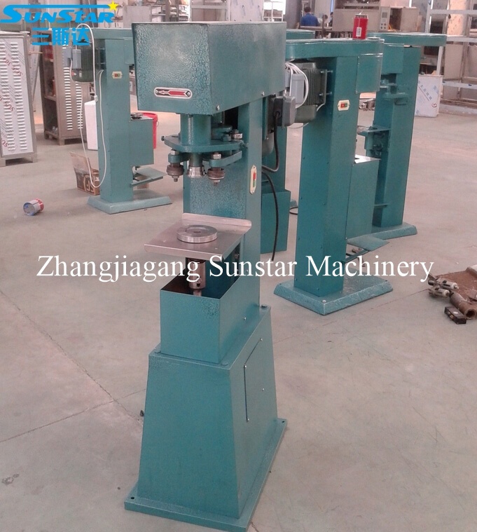Semi automatic aluminum tin paper PET can seaming machine