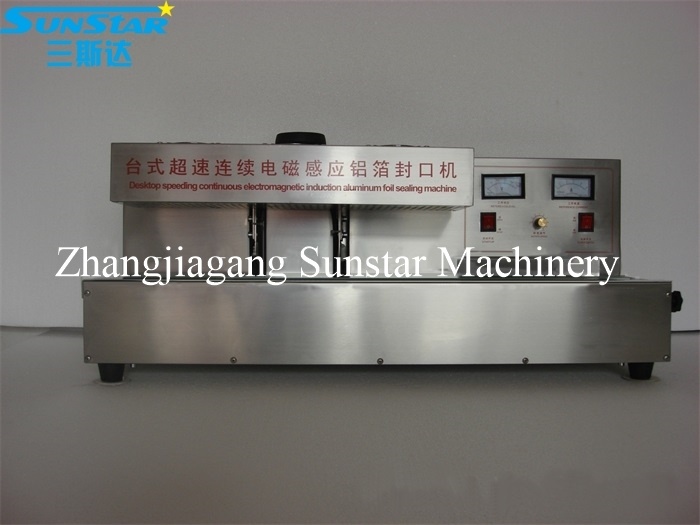 Automatic table electromagnetic induction aluminum foil sealing machine