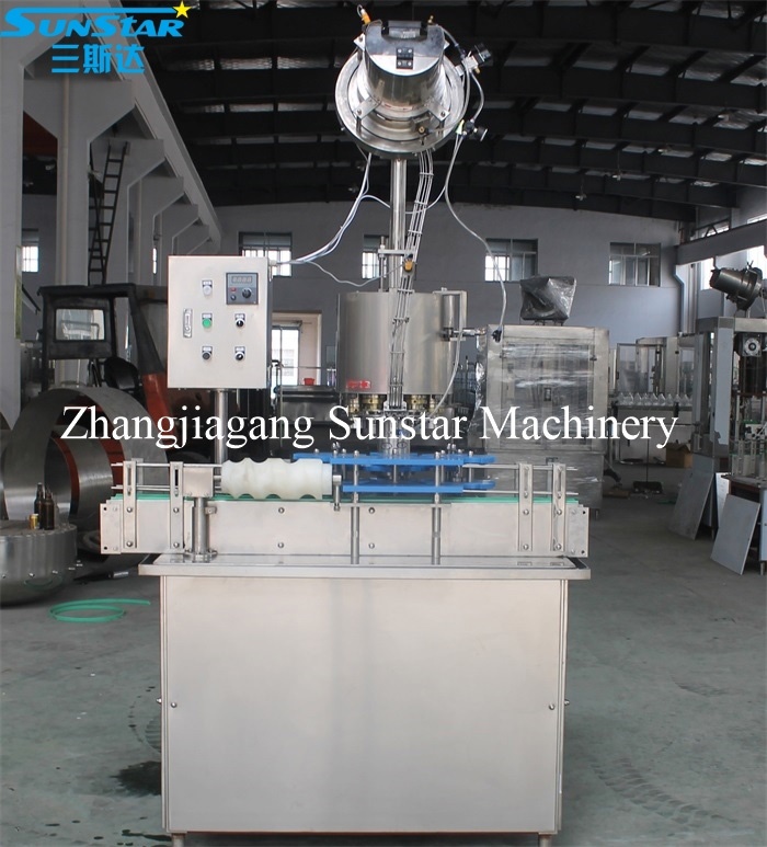 Automatic high speed crown capper machine for beer soda water
