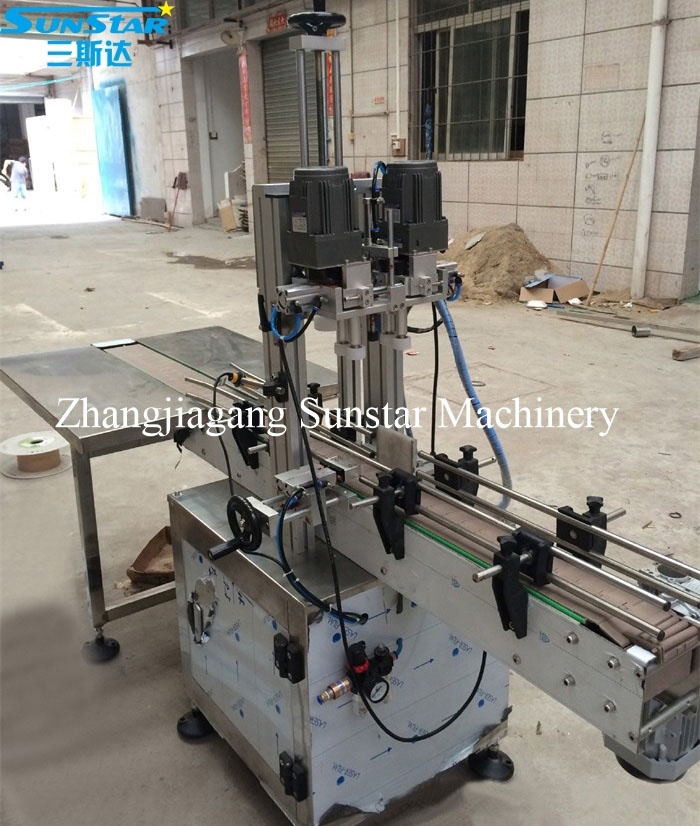 Automatic multi-function screw capping machine for various screw caps