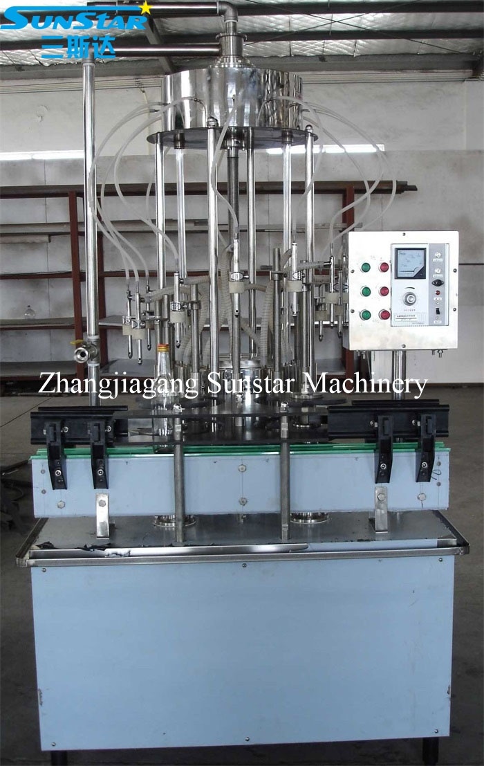 Automatic small rotary bottle juice filling machine