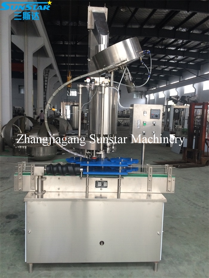 automatic jar bottle capping machine