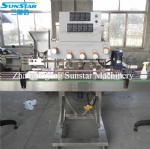 Automatic linear twist capping machine for various screw caps