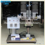 Manual or semi automatic multi function capping machine