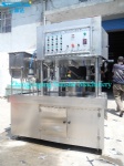 Automatic stand up pouch with spout filling and sealing machine for jelly