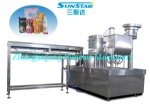 Automatic doypack pouch with spout filling and packing machine for jelly