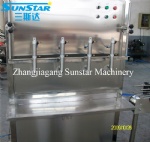 Semi automatic or manual bottling machine for water oil shampoo soy sauce