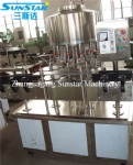 Automatic rotary bottled mineral water filling machine